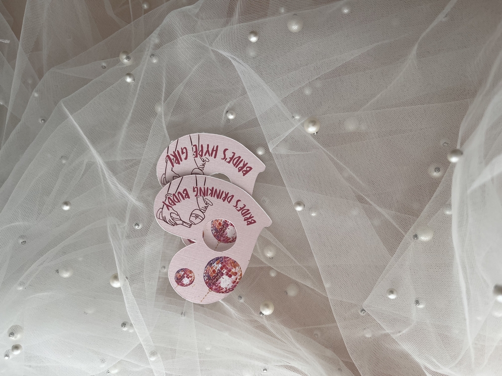Bride kadeh aksesuarı ( 12 adet )