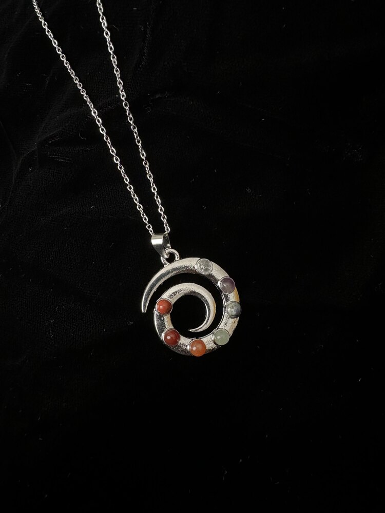 Spiral Çakra Kolye