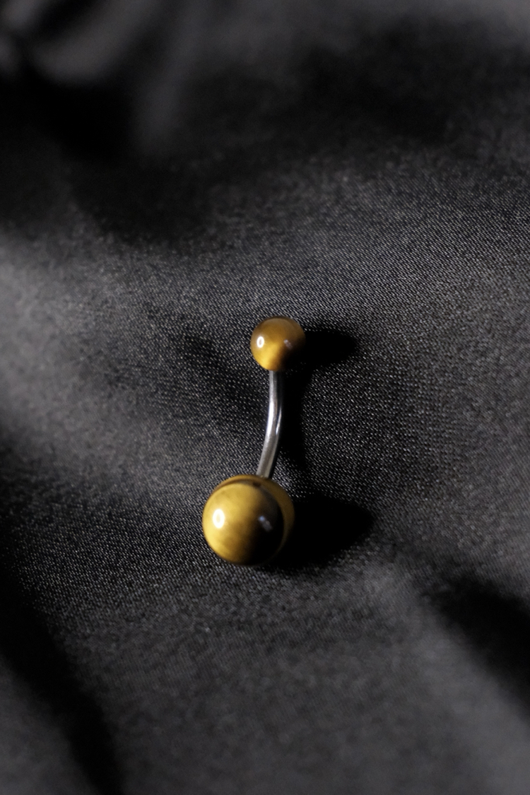 Kaplan Gözü Navel Piercing - Aley X Kaaida