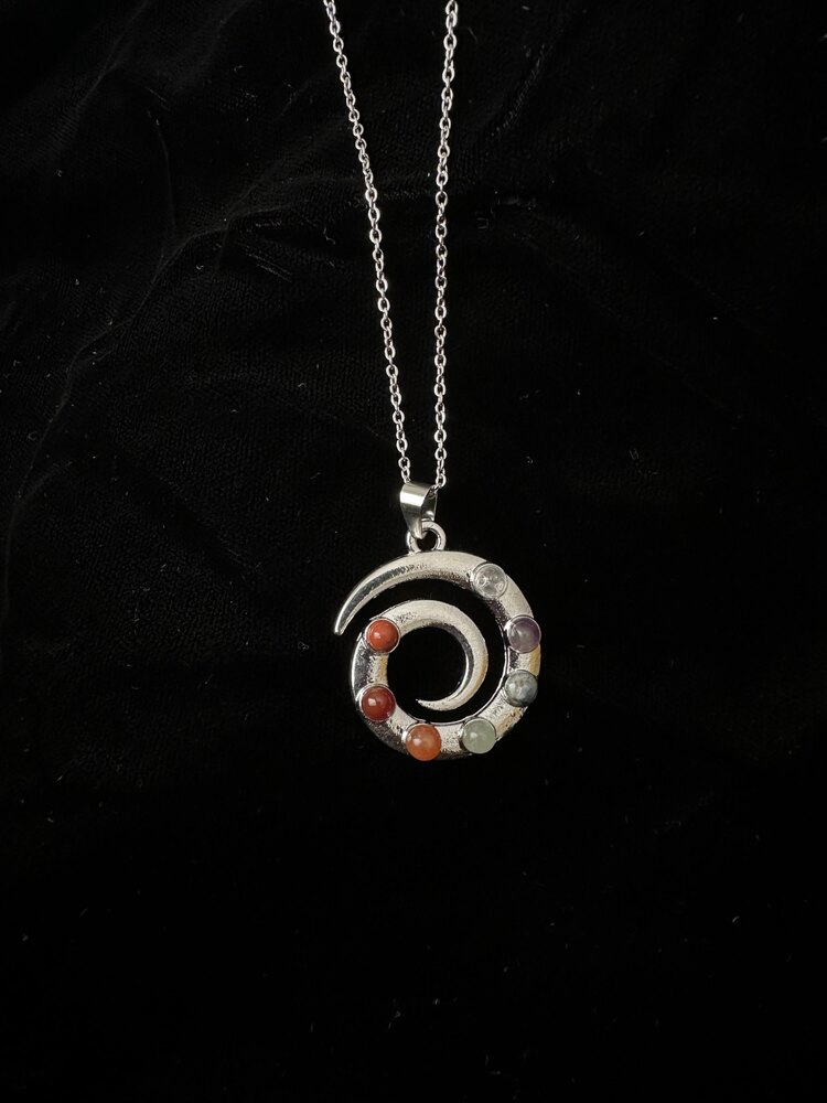 Spiral Çakra Kolye