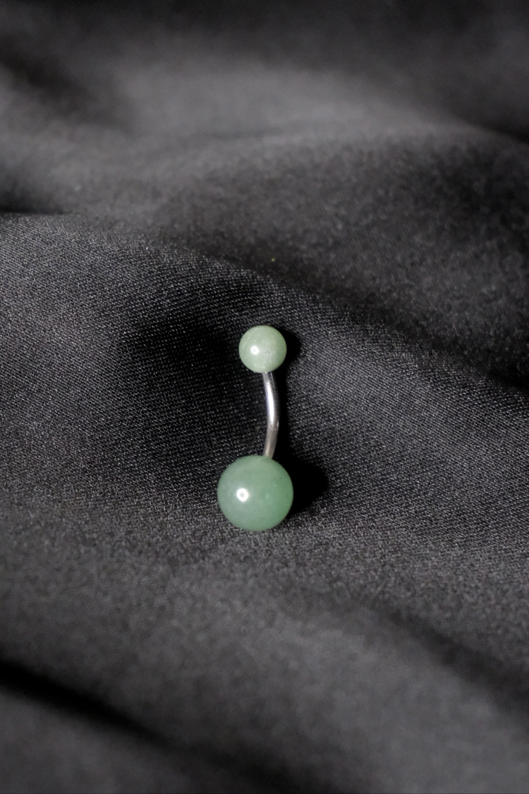 Aventurin Navel Piercing - Aley X Kaaida
