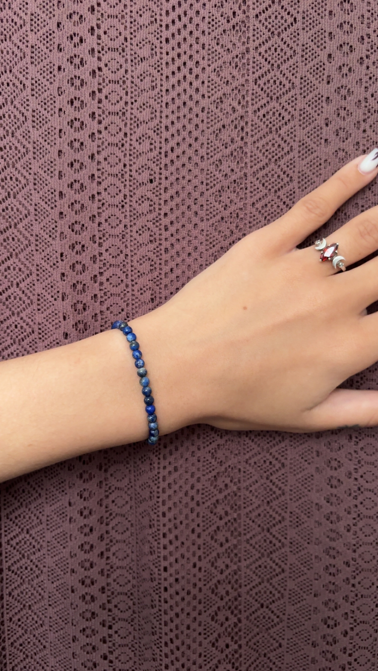 Lapis Lazuli 4 mm Bileklik