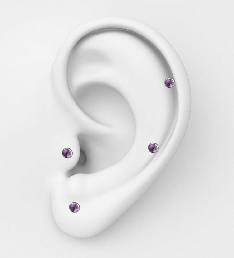 Ametist Piercing - Aley X Kaaida
