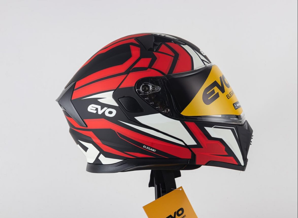 Evo güneş vizörlü kask