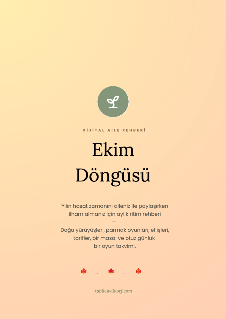 Dijital Aile Rehberi - Ekim Döngüsü
