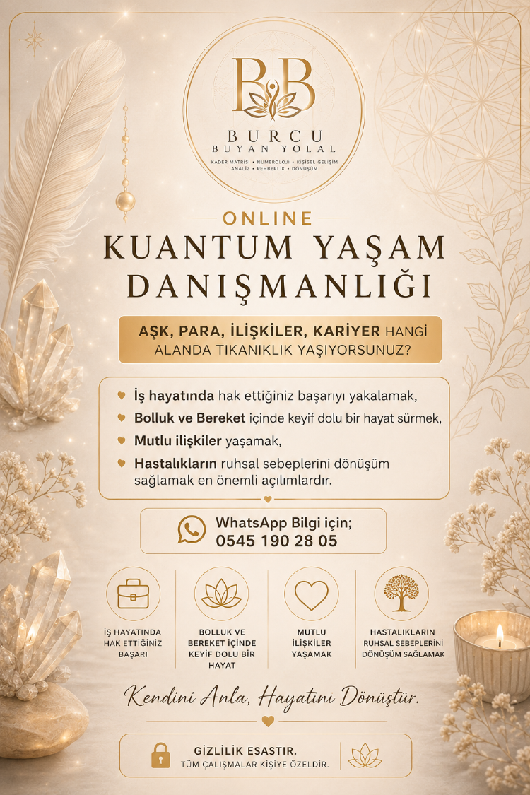 Quantum Hayat Bireysel Danışmanlık (Tek Çalışma)