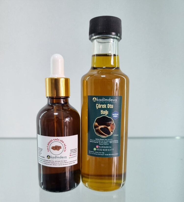 Udihindi Yağı & Çörekotu Yağı (Soğuk Sıkım)