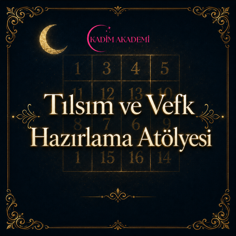 Tılsım ve Vefk Hazırlama Atölyesi