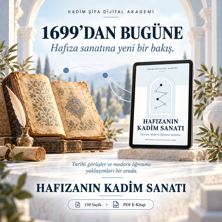 Hafızanın Kadim Sanatı | Hafıza Teknikleri ve Öğrenme Yöntemleri – 150 Sayfa PDF E-Kitap
