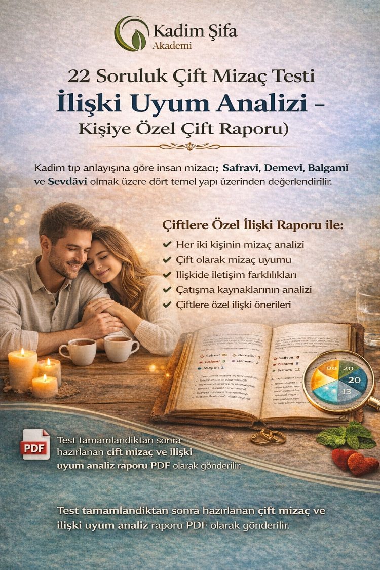 Profesyonel Çift Mizaç & İlişki Uyum Analizi – Kişiye Özel Detaylı Rapor