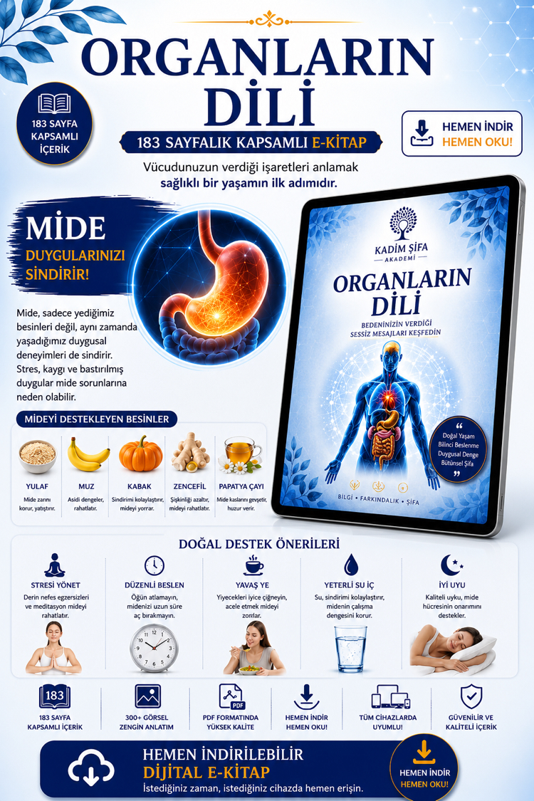 Organların Dili | 183 Sayfalık Kapsamlı Dijital E-Kitap (PDF) | Başvuru Rehberi