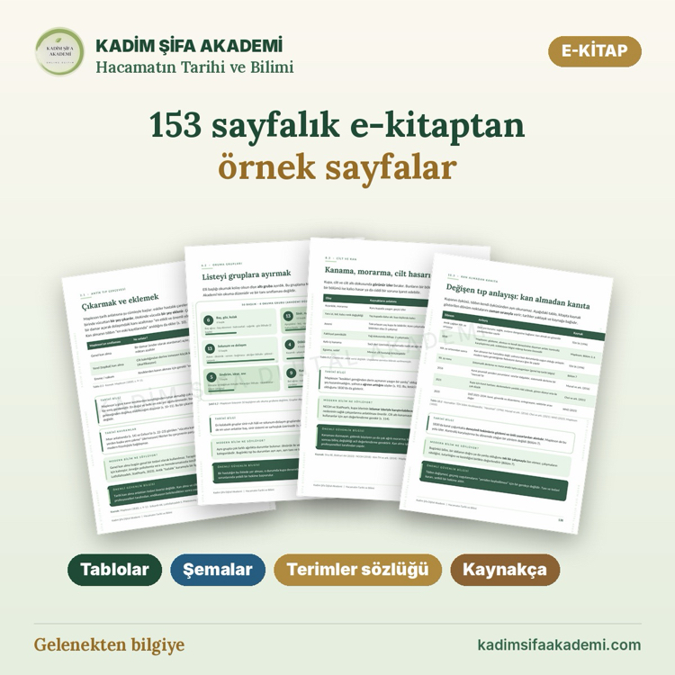 Hacamat Eğitim Seti: Hacamatın Tarihi ve Bilimi (10 Ders + E-Kitap)