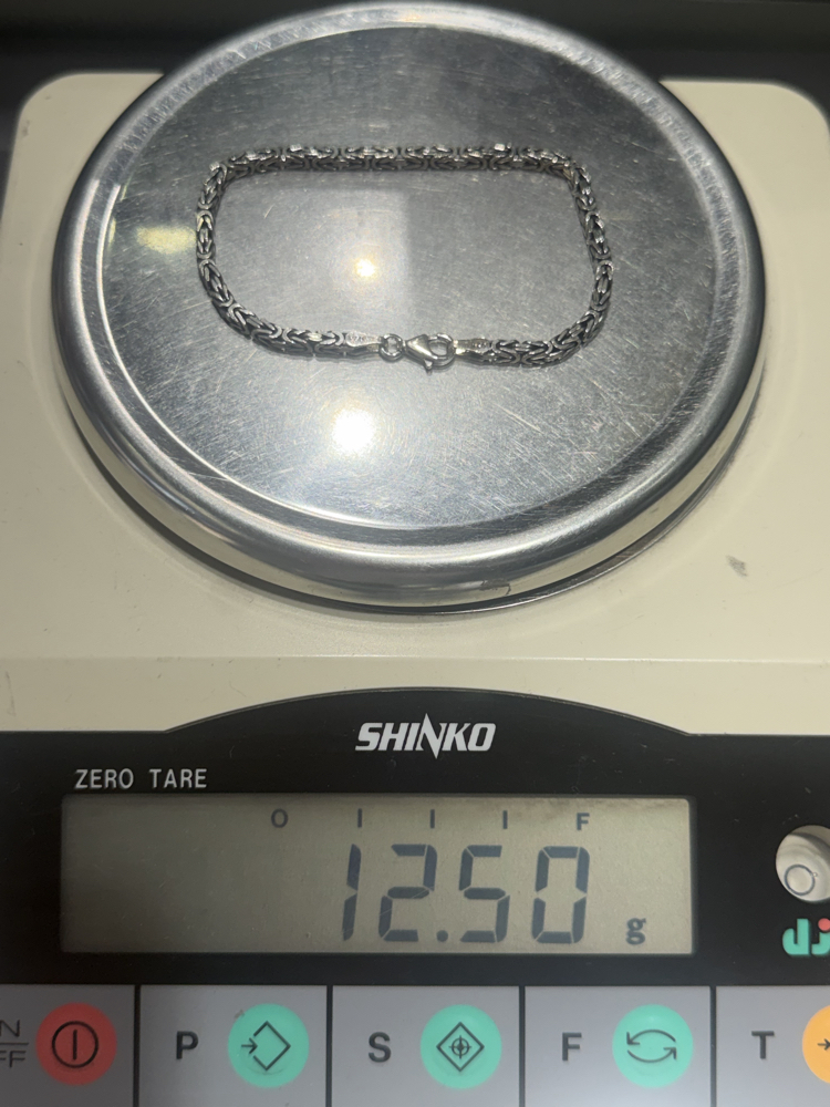 Kare kral bileklik 3 mm