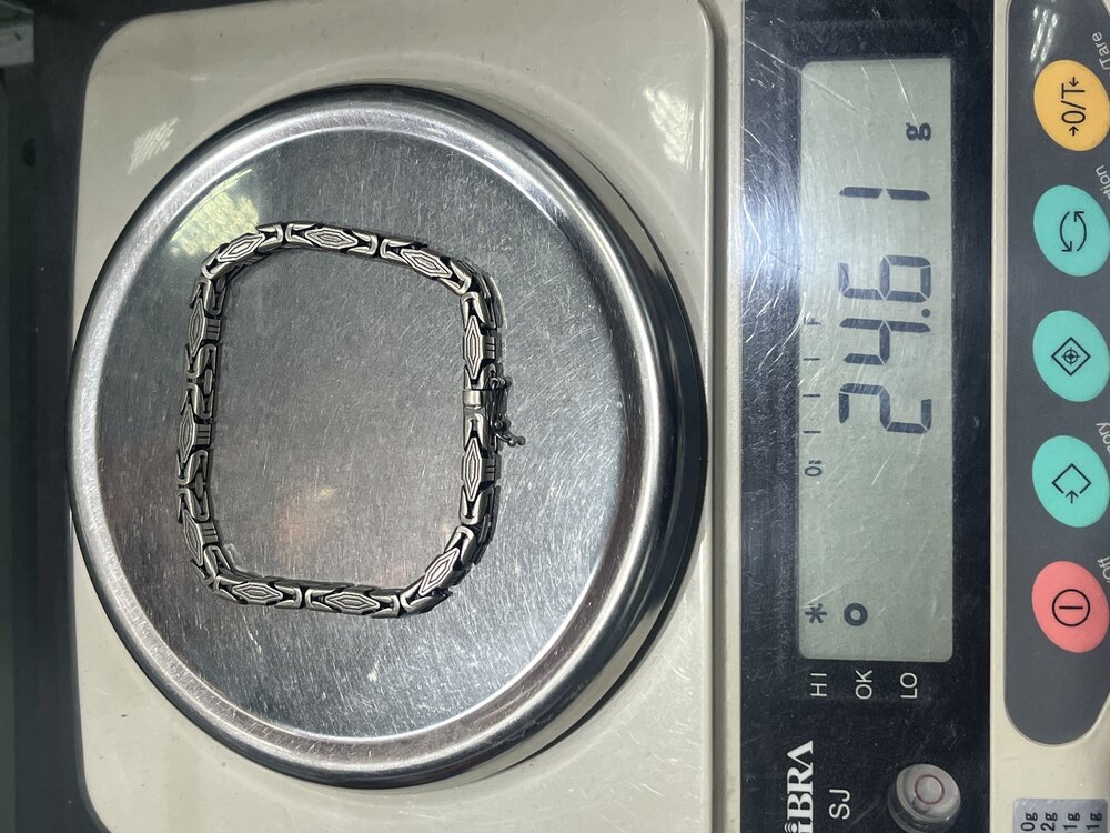 İtalyan kral 5 mm bileklik