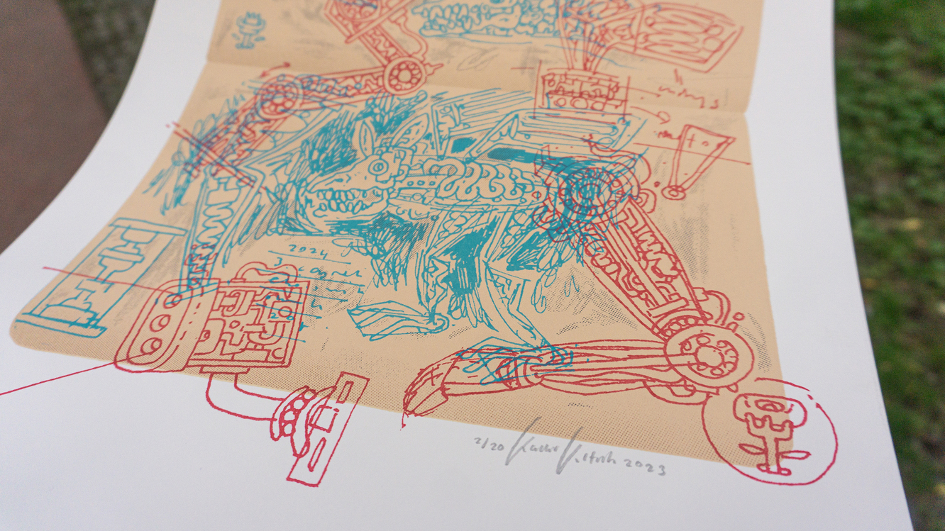 Silkscreen Print, Edition of 20