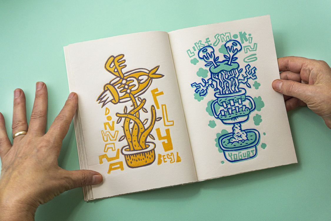 Bitkiler ve İtkiler, Linocut Print Artbook
