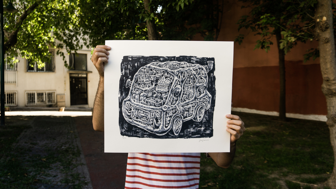 3 Silkscreen Print, Edition of 30
