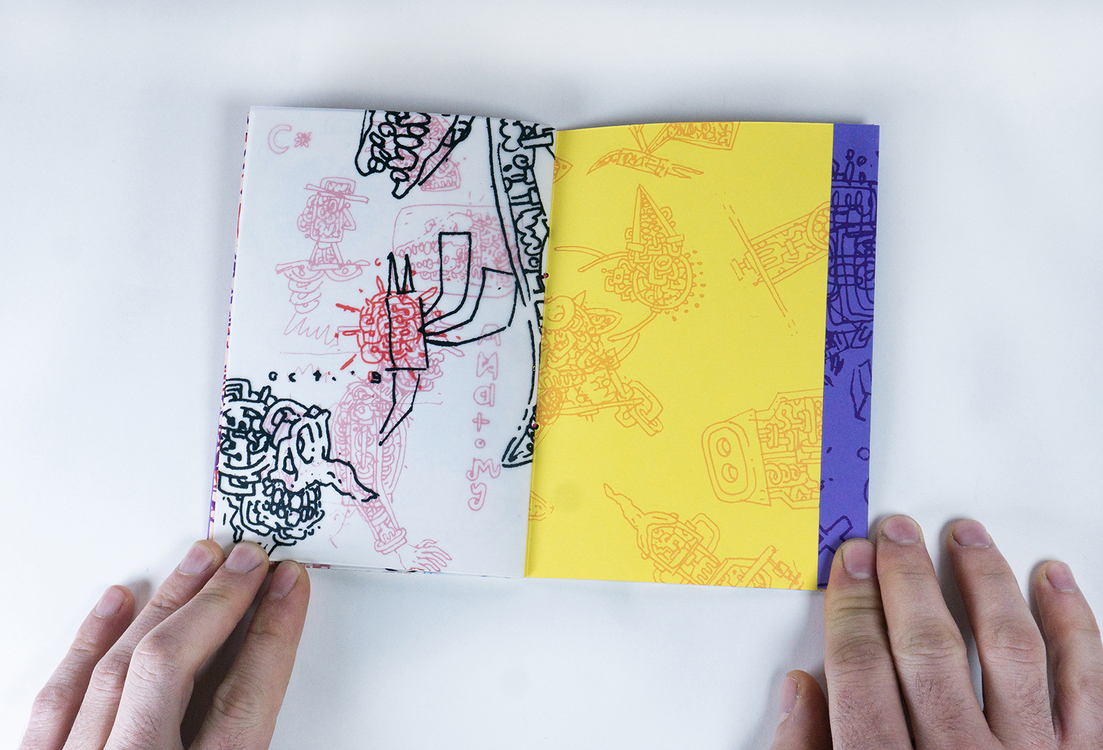 Skectbook, Silkscreen Print Artbook, Edition of 50