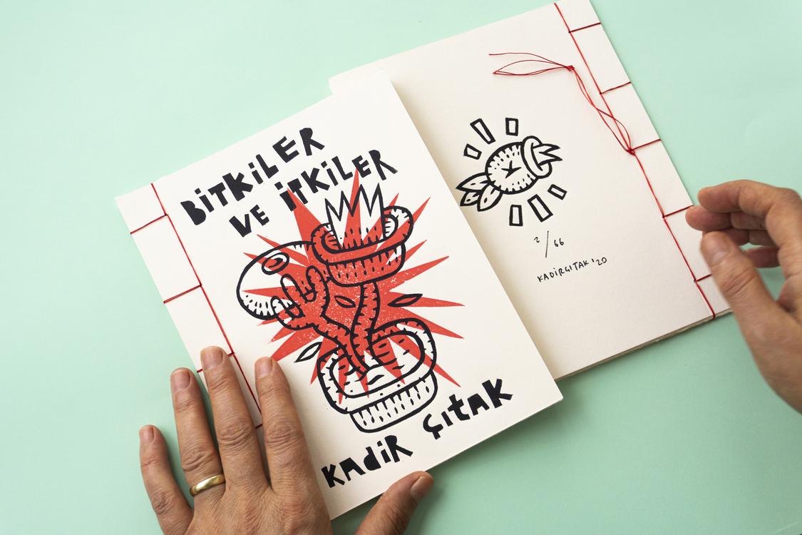 Bitkiler ve İtkiler, Linocut Print Artbook