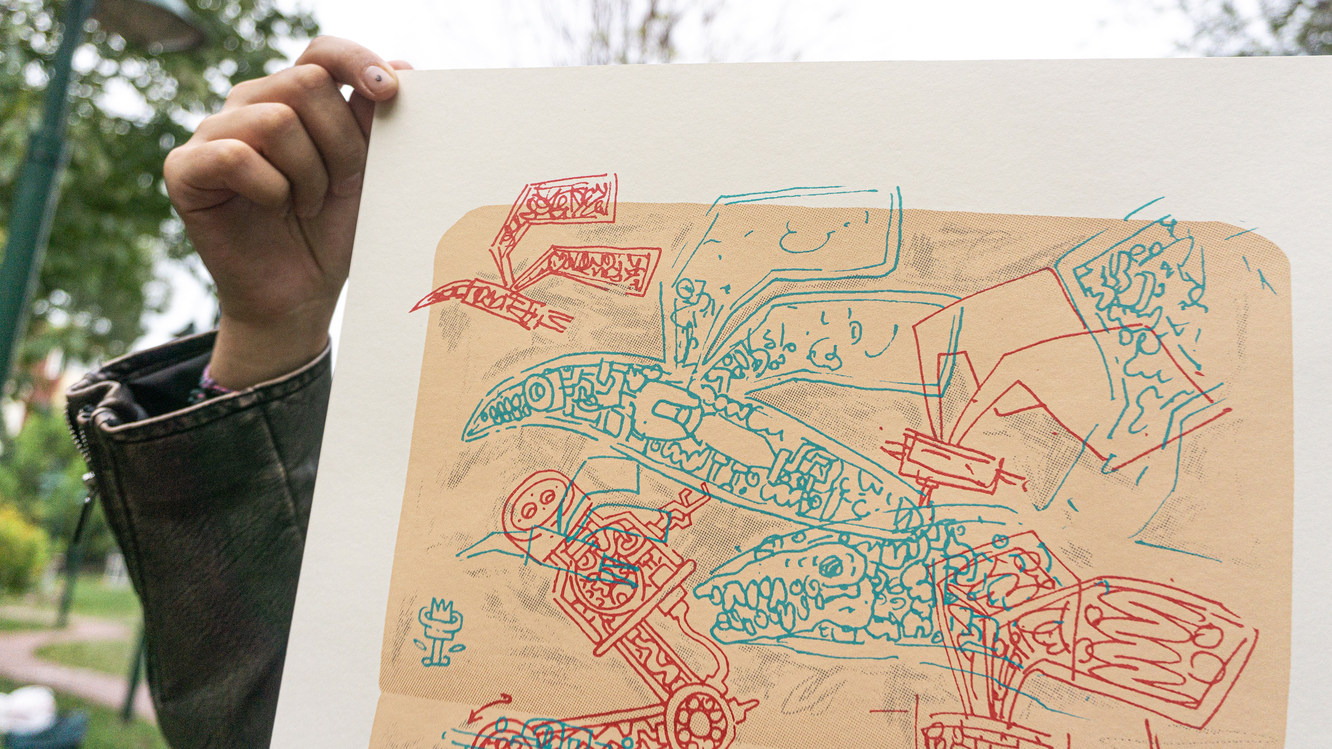 Silkscreen Print, Edition of 20