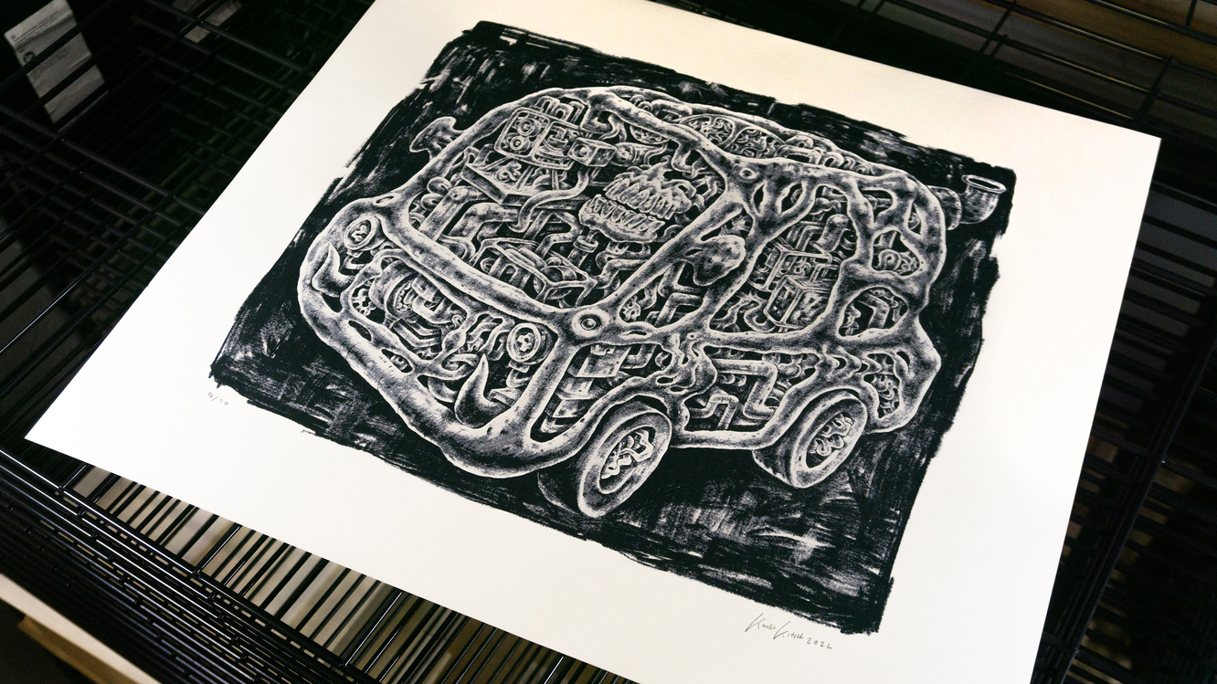 3 Silkscreen Print, Edition of 30