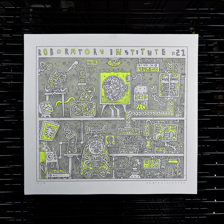 Roboratory Institute, Silkscreen Print - Edition of 10