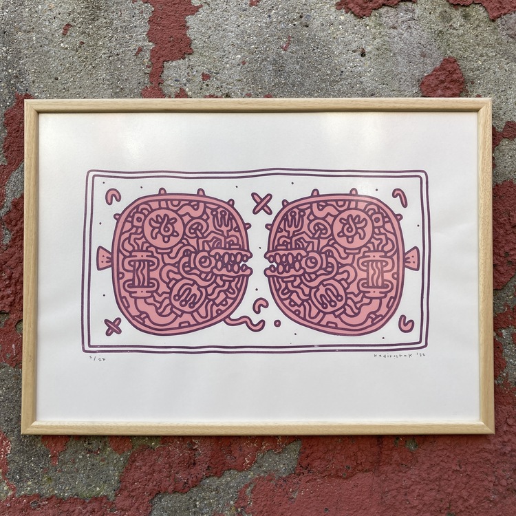Silkscreen Print, Edition of 27