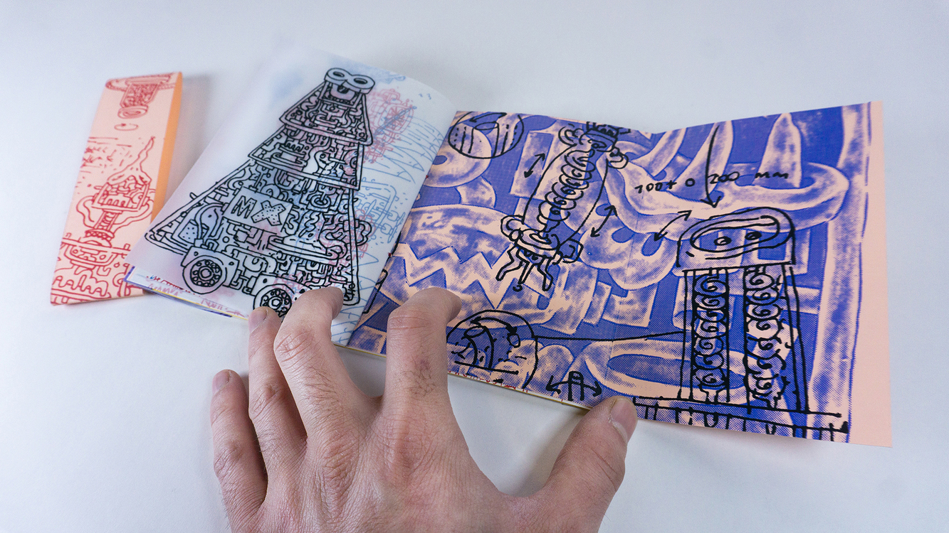 Skectbook, Silkscreen Print Artbook, Edition of 50