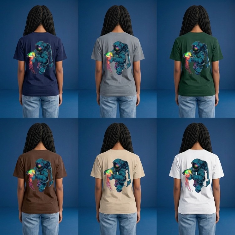 Astronot Oversize T-Shirt