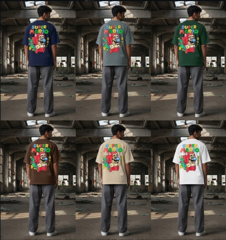 Super Mario Oversize T-Shirt