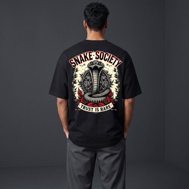 Snake Society Oversize T-Shirt