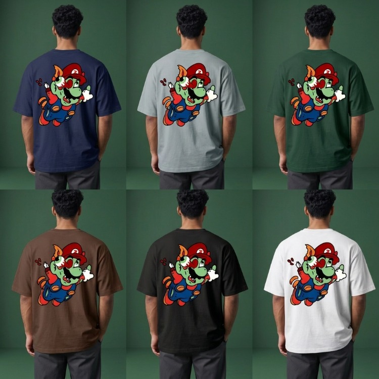 Acid Mario Oversize T-Shirt