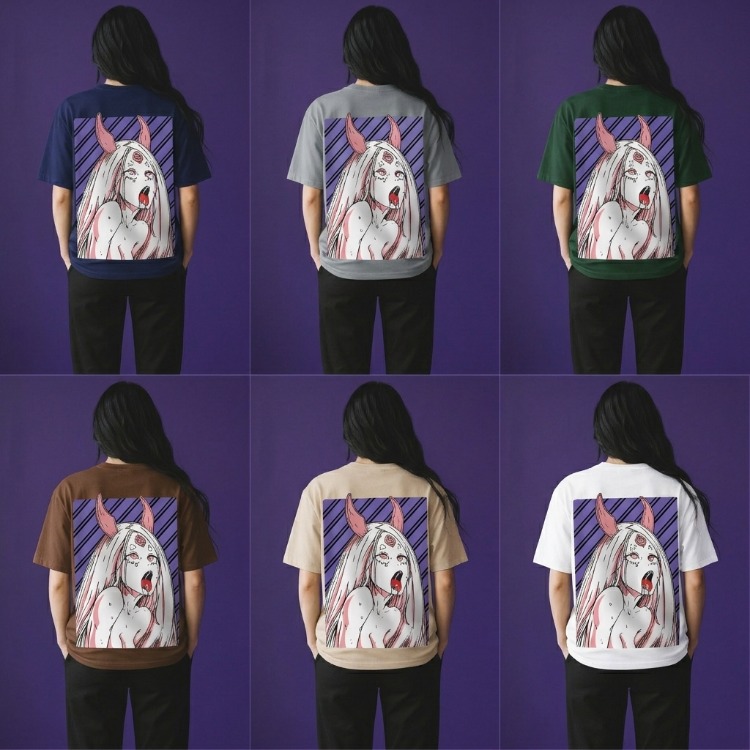 Cross Eye Oversize T-Shirt