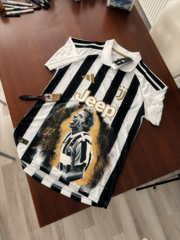 Juventus x Del Piero — Hand-Painted Collector’s Jersey