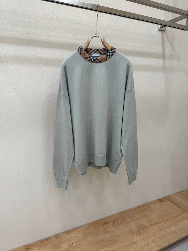 BURBERRY Knitwear %100 Pamuk Premium++