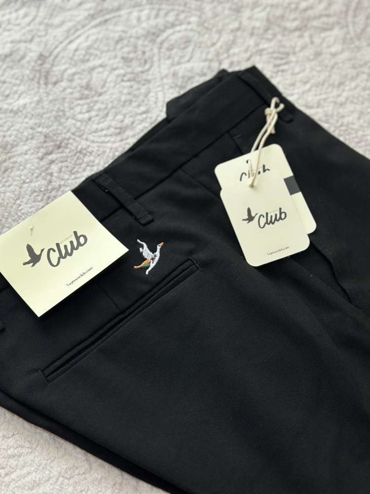 BYMEN CLUB KUMAŞ PANTOLON Premium+ Siyah
