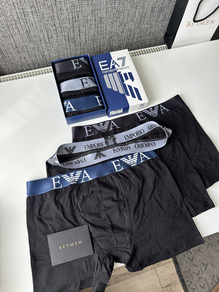 EA7 Premium 3’lü Boxer Set KUTULU