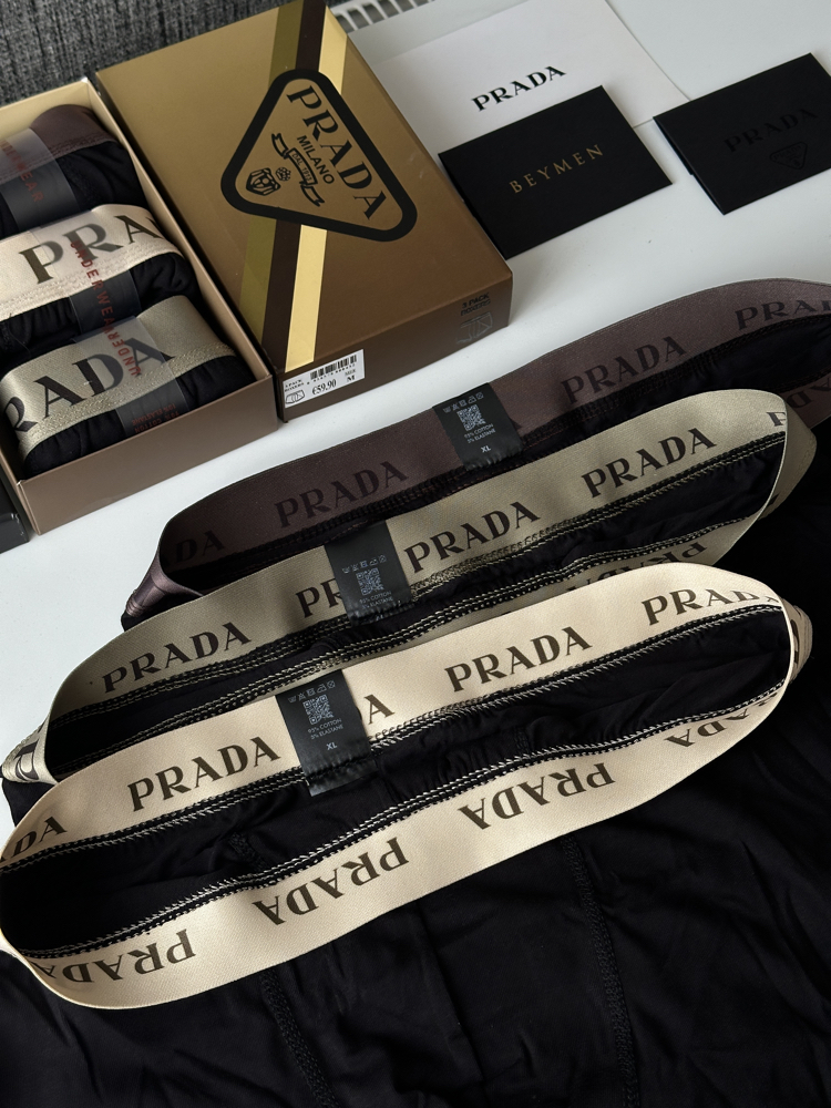 PRADA Premium 3’lü Boxer Set KUTULU