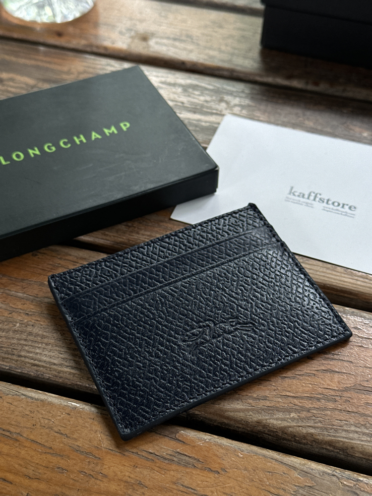 LongChmp. Kartlık Lacivert %100 HAKİKİ DERİ (KUTULU)