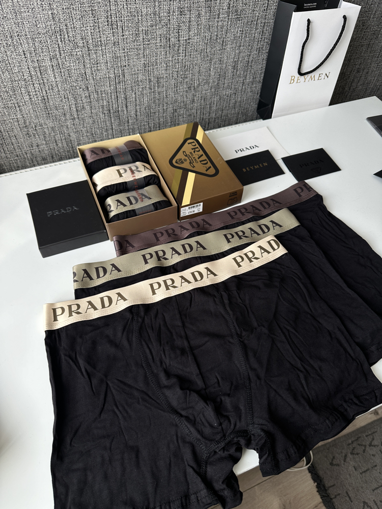 PRADA Premium 3’lü Boxer Set KUTULU