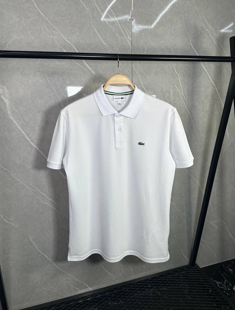 Lacoste Polo Yaka Beyaz Premium