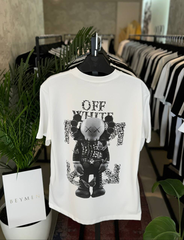 OFFWHTE A+ Premium Tshirt %100 Pamuk