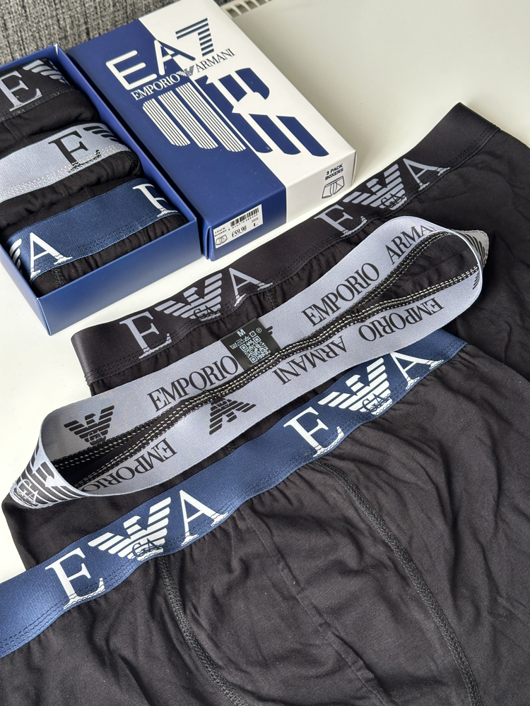EA7 Premium 3’lü Boxer Set KUTULU