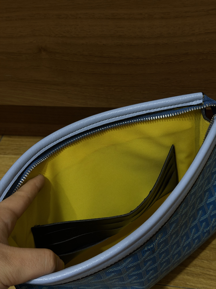 GYRD Clutch Çanta Premium Açık Mavi (Toz Torbalı)