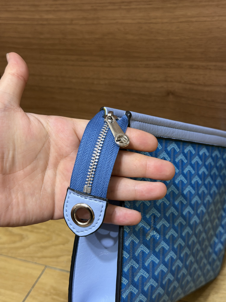 GYRD Clutch Çanta Premium Açık Mavi (Toz Torbalı)