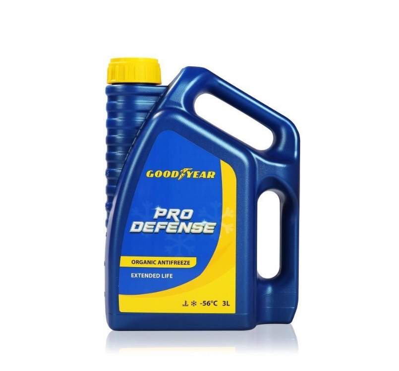 Goodyear Pro Defense Kırmızı Organik Antifriz -56°C 3 Lt