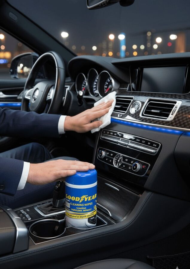 Goodyear Torpido Temizleme Mendili