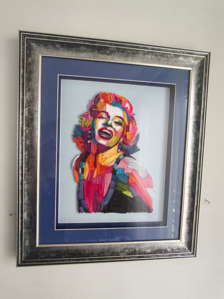 Marilyn Monroe Özel Tasarım  Duvar Tablosu