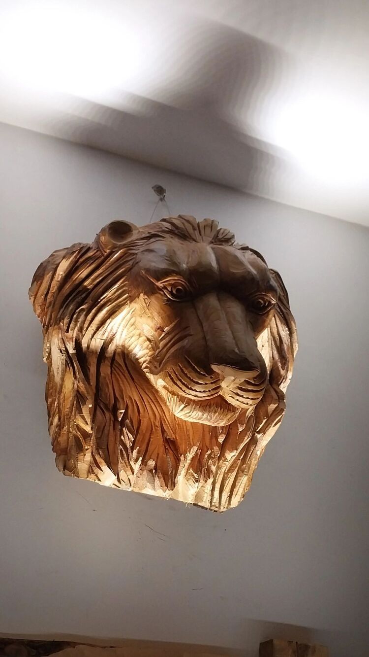 aslan heykeli