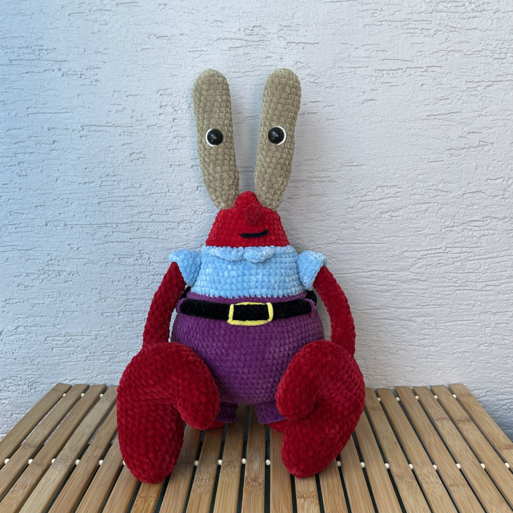 Bay Yengeç Amigurumi